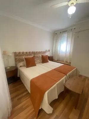 Cama o camas de una habitación en Increíble piso muy Centrico