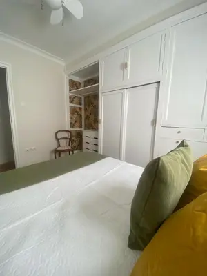 Cama o camas de una habitación en Increíble piso muy Centrico