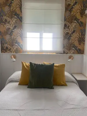 Cama o camas de una habitación en Increíble piso muy Centrico