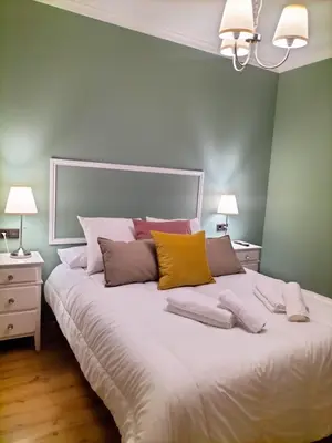 Cama o camas de una habitación en La Parada de Posadas