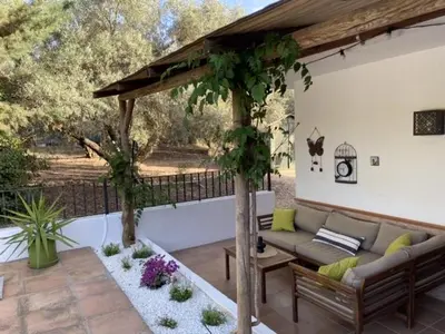 Jardín al aire libre en Casa Ventorro