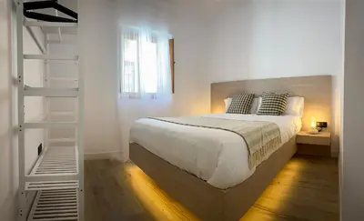 Cama o camas de una habitación en Boutique Casa Caldereros