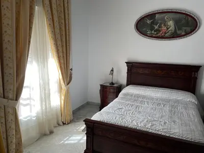 Cama o camas de una habitación en Pino Grande 16