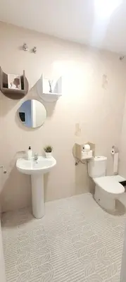 Un baño de Casa la perla de sefarad