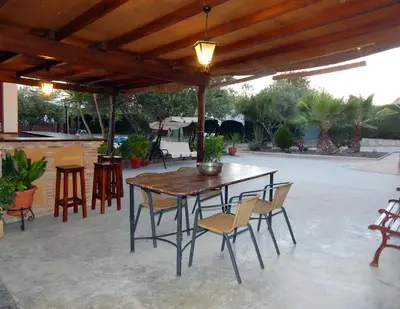 Plano de Villa María - Pista de Padel y Piscina