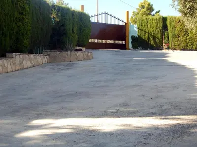 Plano de Villa María - Pista de Padel y Piscina