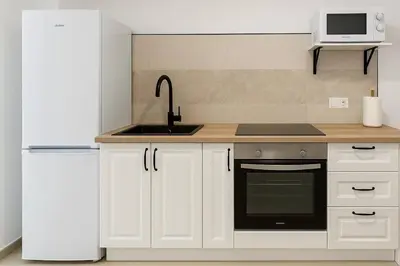 Una cocina o zona de cocina en Alojamiento Baeza California 4A