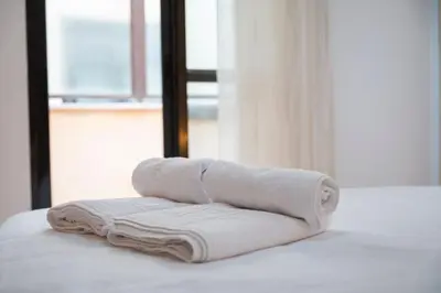 Cama o camas de una habitación en A orillas del Guadalquivir