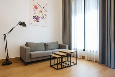 Zona de estar de Loft Patricia Nervión