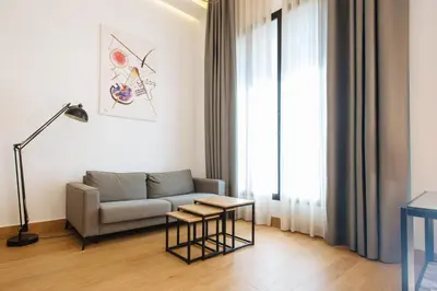 Zona de estar de Loft Patricia Nervión
