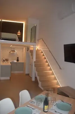 Zona de estar de LOFT Reyes Católicos Parking privado INCLUIDO