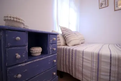 Cama o camas de una habitación en Sevilla centro- Sol - Acogedor y luminoso