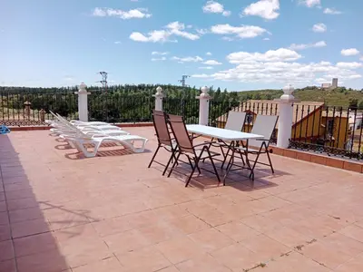 Un balcón o terraza de Villa Pablo, Despeñaperros