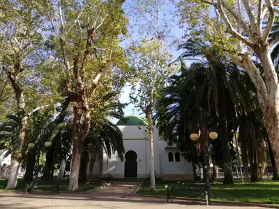 Jardín al aire libre en M2C Home Colon