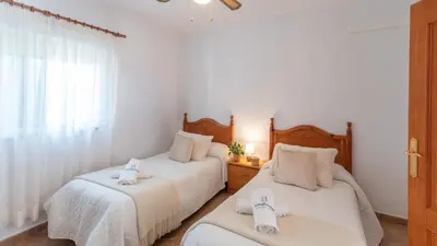 Cama o camas de una habitación en Casa Brenda Donald Antequera by Ruralidays