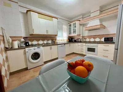Una cocina o zona de cocina en Geysotur Cordobán Torre