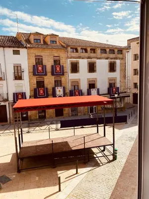 Un balcón o terraza de El ventanal del viajero