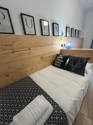 Cama o camas de una habitación en Apartamento Pura Vida