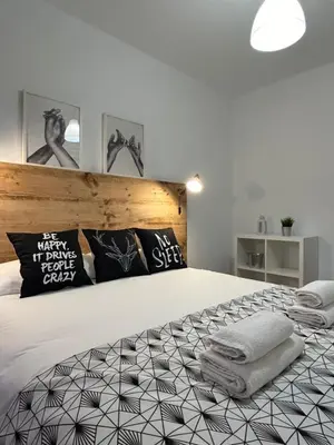 Cama o camas de una habitación en Apartamento Pura Vida