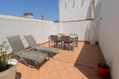 Un balcón o terraza de Castellar, amplia terraza y ubicación ideal