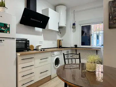 Una cocina o zona de cocina en Apartamento Almagro López