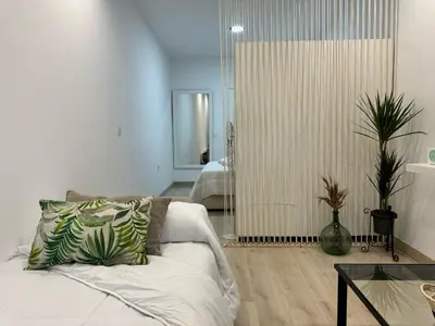 Cama o camas de una habitación en Apartamento Almagro López