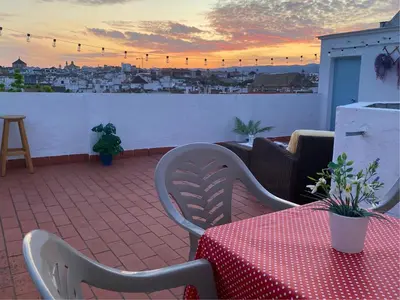 Un balcón o terraza de La luz de San Eloy