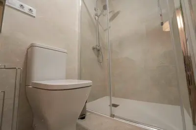Un baño de Apartamento a estrenar junto al centro de la ciudad