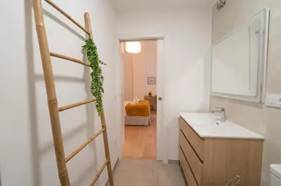 Un baño de Apartamento a estrenar junto al centro de la ciudad