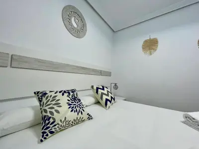 Cama o camas de una habitación en Geysotur Sarah s Home