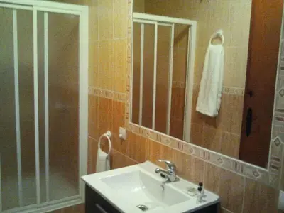 Un baño de Hotel Mesón El Número Uno