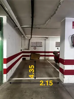 Plano de Apartamento La Bodega con PARKING GRATUITO