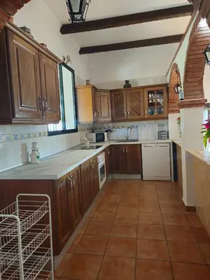 Una cocina o zona de cocina en Finca Majada Alta