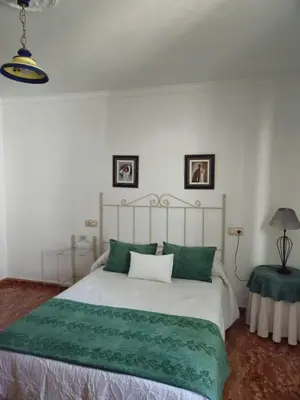 Cama o camas de una habitación en Finca Majada Alta