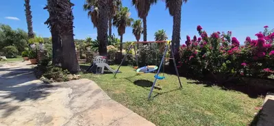 Jardín al aire libre en Finca Majada Alta