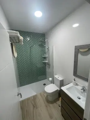 Un baño de Apartamento Vitelio