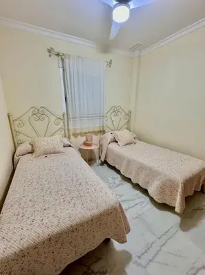 Cama o camas de una habitación en Apartamento en PLENO CENTRO con APARCAMIENTO opcional