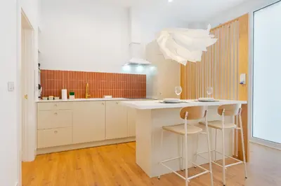 Una cocina o zona de cocina en Arroyo 3 Apartments