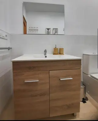 Una cocina o zona de cocina en TRANQUILO APARTAMENTO ZONA CENTRO