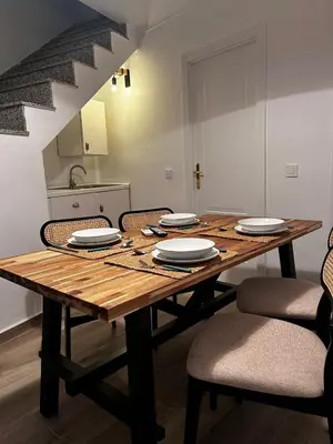 Zona de estar de Apartamento El Patio.
