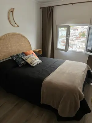 Cama o camas de una habitación en Apartamento El Patio.