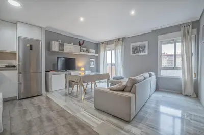 Una cocina o zona de cocina en Coral & Apartment & Parking