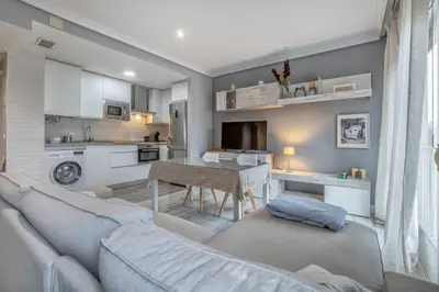 Una cocina o zona de cocina en Coral & Apartment & Parking
