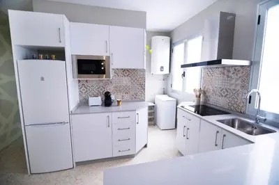 Una cocina o zona de cocina en Altalune Apart