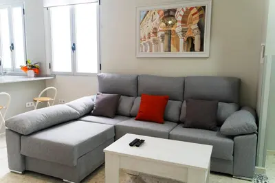 Zona de estar de Altalune Apart