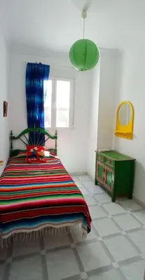 Cama o camas de una habitación en Alameda de Hércules - Peral