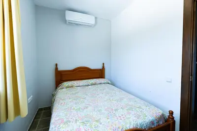 Cama o camas de una habitación en Cortijo LaGar