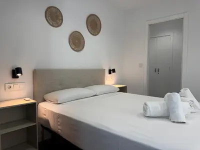 Cama o camas de una habitación en Suite 224 Córdoba