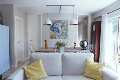 Zona de estar de Selecta La casa del Artista