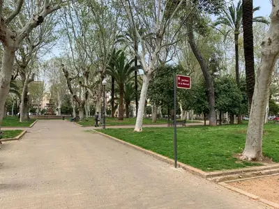 Plano de Bonito, céntrico y fresco apartamento Santa Marina